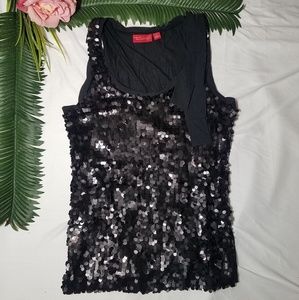 New York & Company SEQUIN Tank